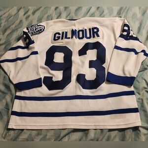 Doug Gilmour #93 CCM Toronto Maple Leafs 90s Jersey Men's Size Large